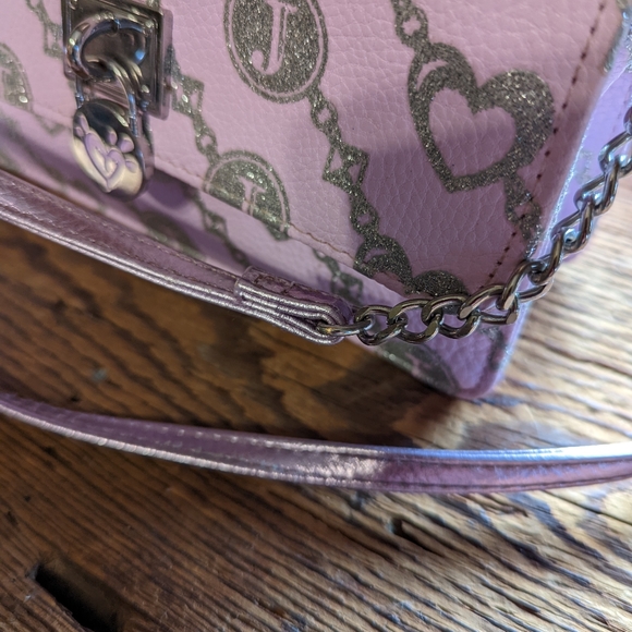 Pink and Silver Justice Purse - Picture 2 of 12